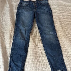 Madewell Women's Dark Blue Skinny Jeans